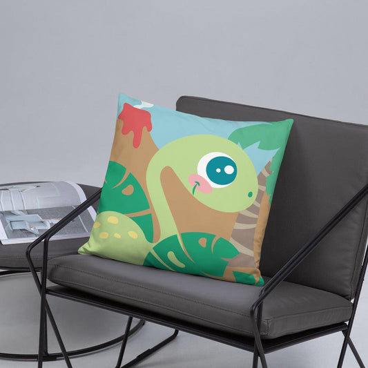 Cute Long Neck Dinosaur Pillow