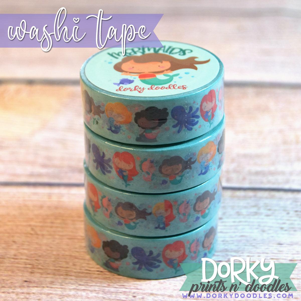 Cute Mermaids Washi Tape