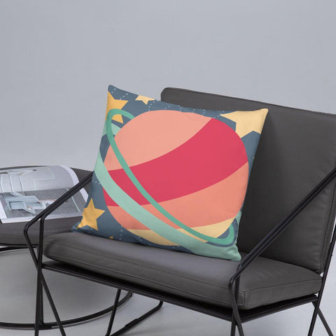 Cute Outer Space Planet Pillow
