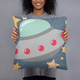 Cute Outer Space Planet Pillow