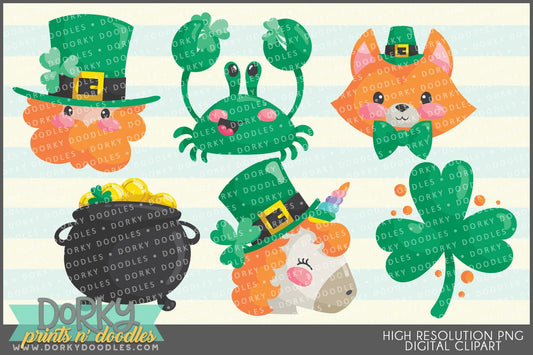 Cute St Patrick's Day Holiday Clipart