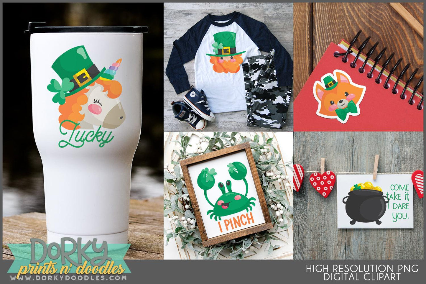 Cute St Patrick's Day Holiday Clipart