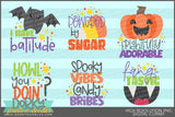 Cute Wordart Halloween Clipart