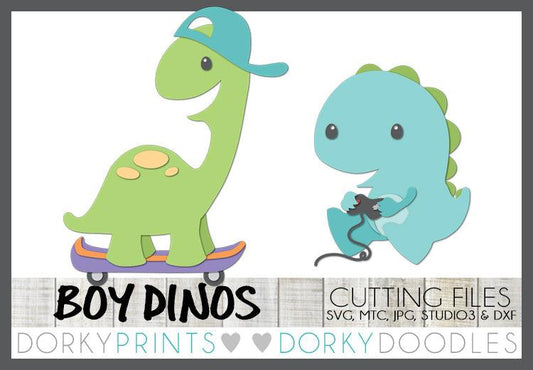 Dinosaur Boys Cuttable Files