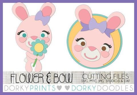 Easter Bunny Girls SVG Cuttable Files