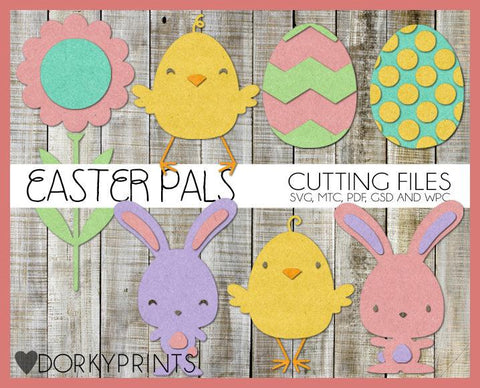 Easter Pals Cuttable Files