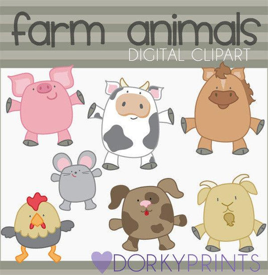 Farm Animals Clipart