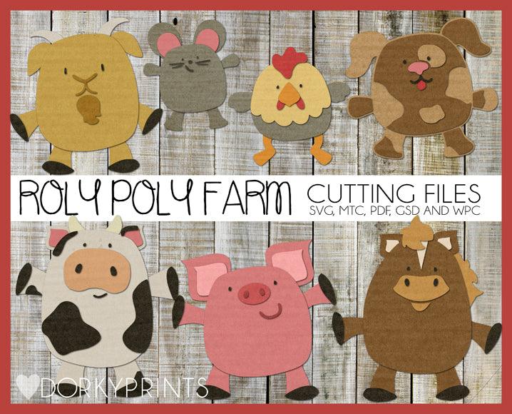 Farm Animals Cuttable Files