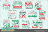 Farmhouse Sayings Christmas Clipart - Dorky Doodles
