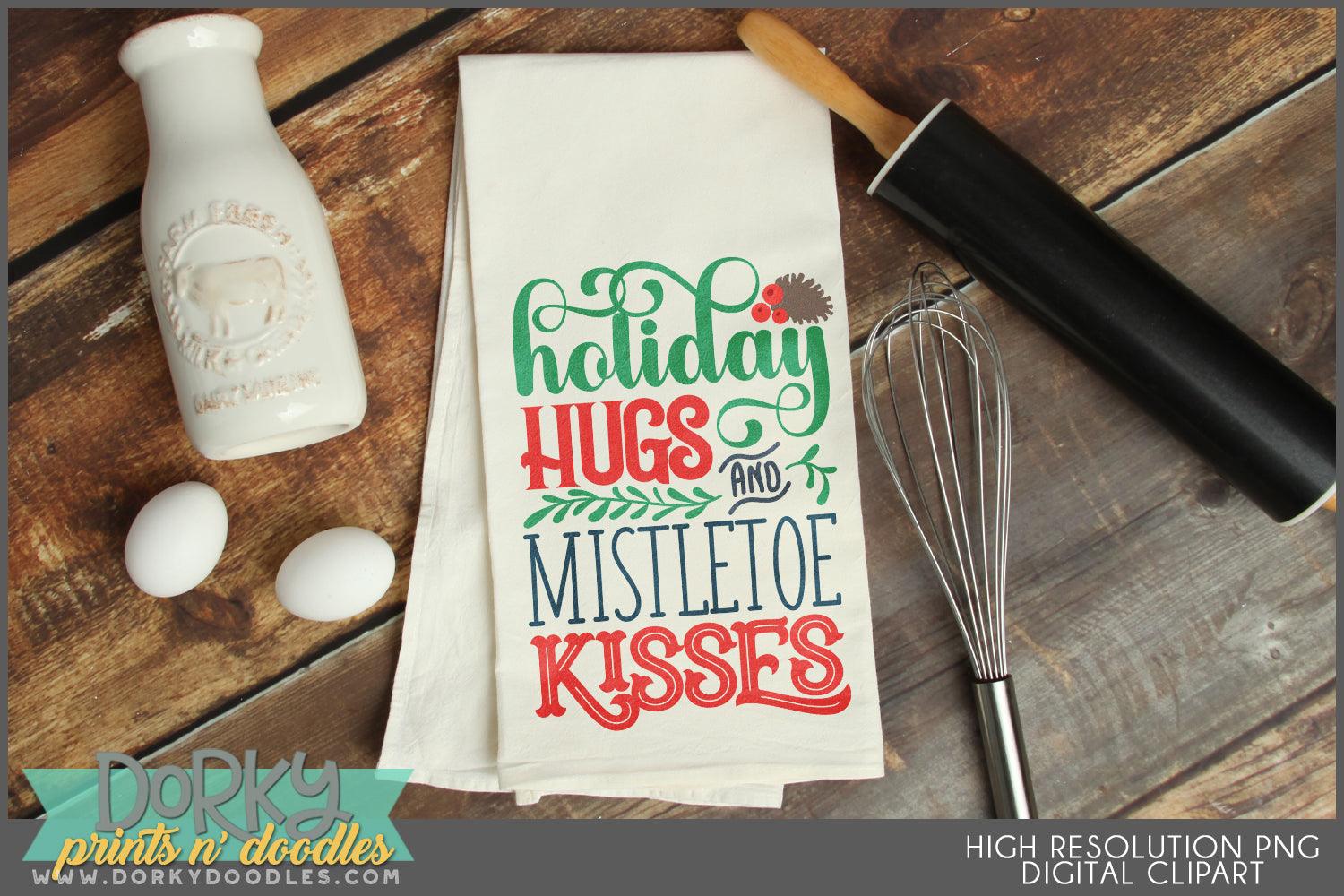 Farmhouse Sayings Christmas Clipart - Dorky Doodles