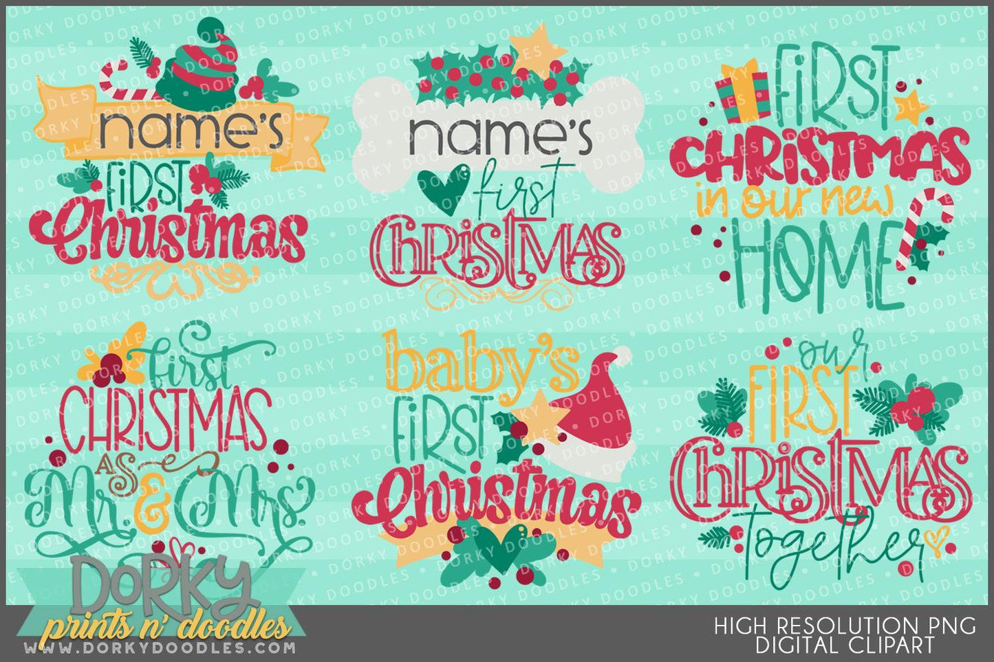 First Christmas Clipart