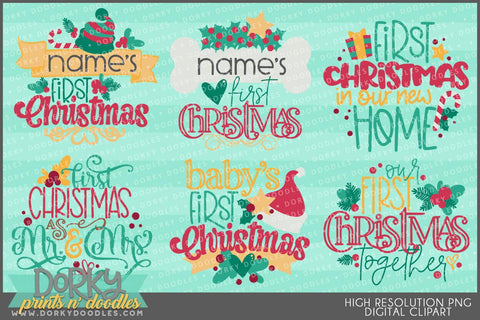 First Christmas Clipart