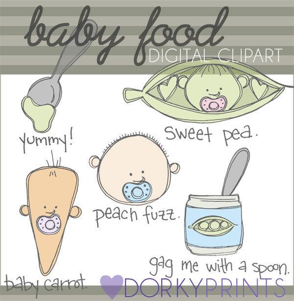 Food Babies Clipart