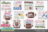 Football Sayings Clipart - Dorky Doodles
