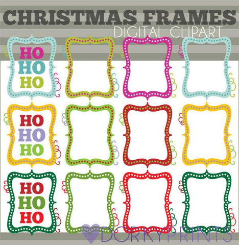 Frames Christmas Clipart