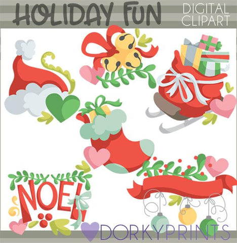 Fun Holiday and Christmas Clipart