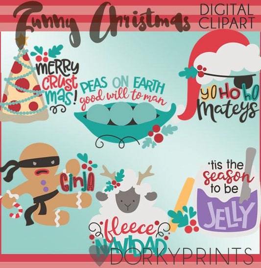 Funny Christmas Clipart