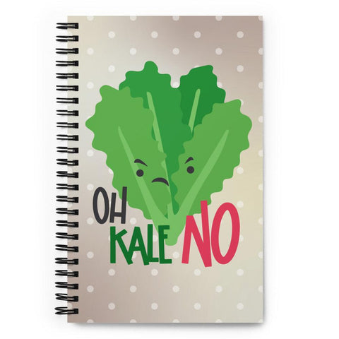 Funny "Oh Kale No" Bujo Notebook