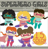 Girl Super Hero Clipart