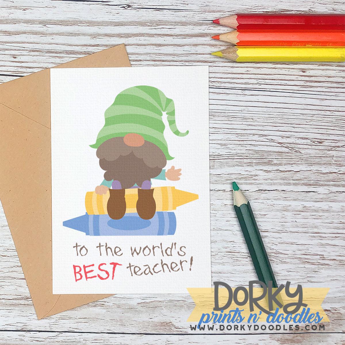 Gnome Back to School Clipart