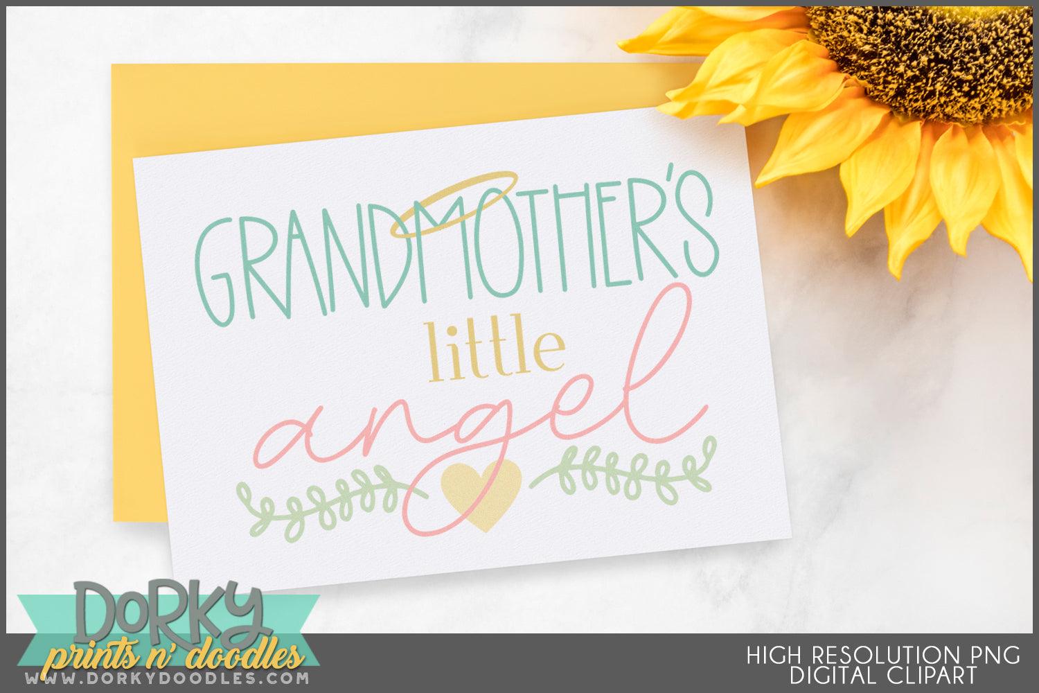 Grandma and Grandpa's Little Sayings Babies Clipart - Dorky Doodles