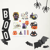 Halloween Cats Sticker Sheet