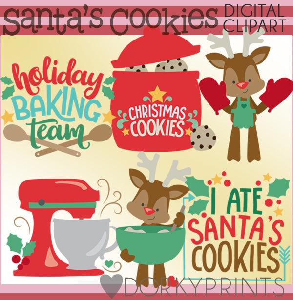 Holiday Baking Christmas Clipart