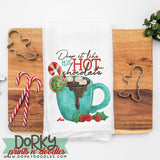 Holiday Hot Chocolate Watercolor PNG