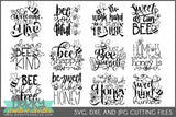 Honey Bee DXF and SVG Cuttable Files - Dorky Doodles