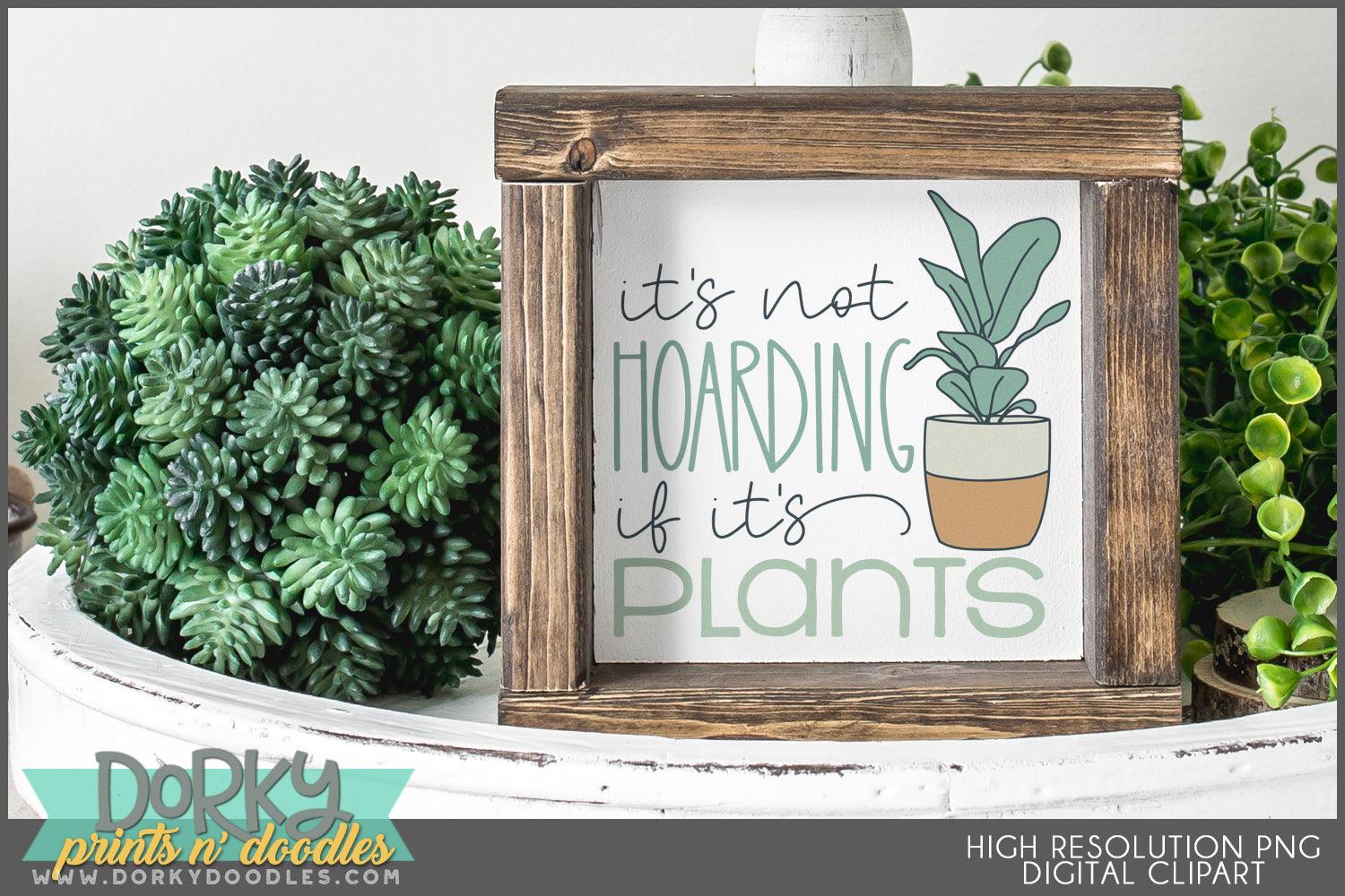 quotes about house plants Huge Bundle of 36 House Plant Sayings Clipart – Dorky Doodles