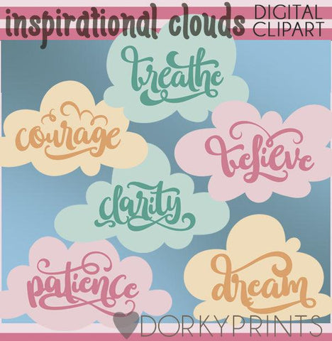 Inspirational Clouds Clipart
