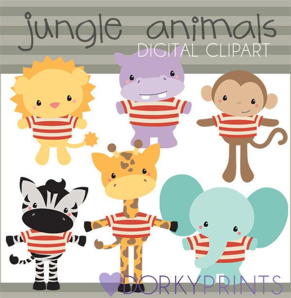 Jungle Animals Clipart