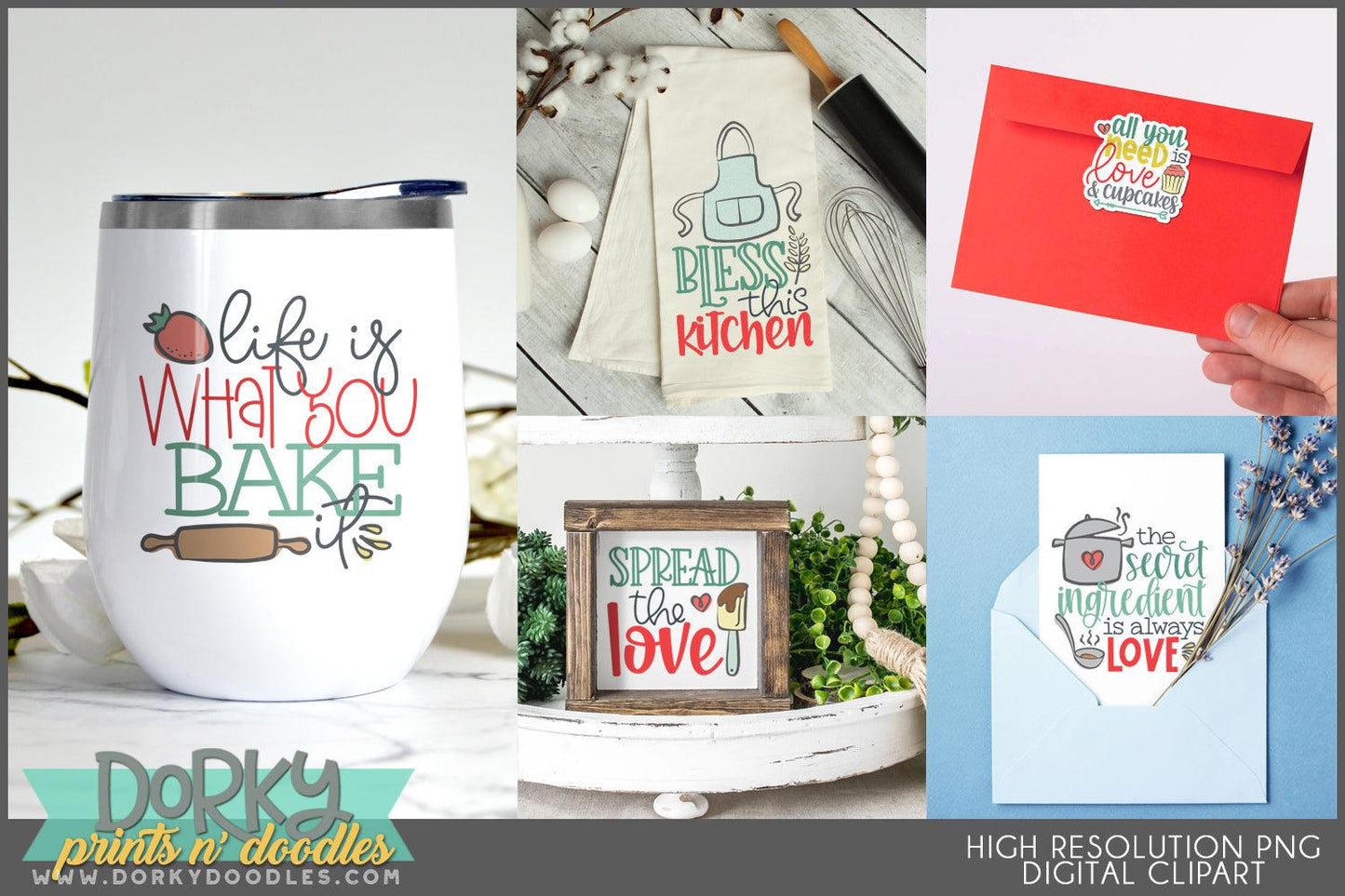 Kitchen Blessings Clipart