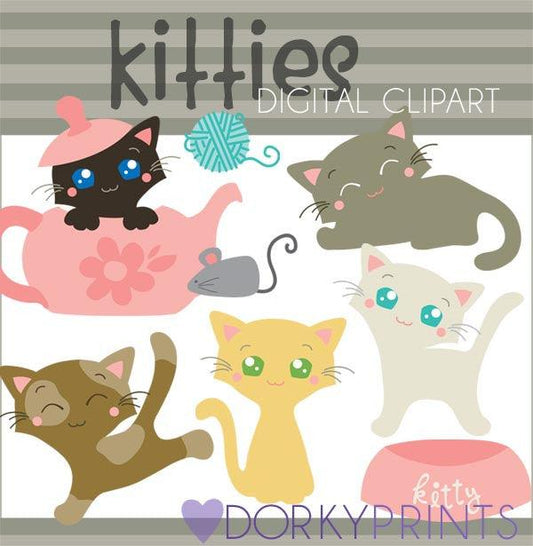 Kitty Animals Clipart