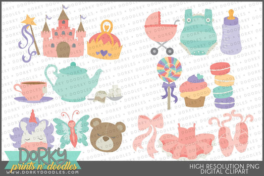 Little Girl Trios Kid Clipart