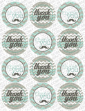 Little Man Thank You Tags Baby Shower Printables