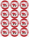 "Loads of Fun" Valentine Circle Tags Holiday Printables