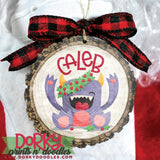 Monster Christmas Clipart