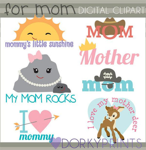 Mother's Day Holiday Clipart