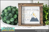 Mountain Lovers Sayings Clipart - Dorky Doodles