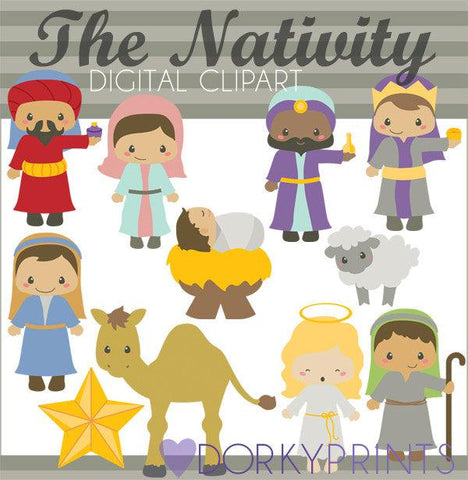Nativity Christmas Clipart