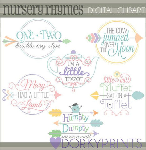 Nursery Rhymes Fun Clipart
