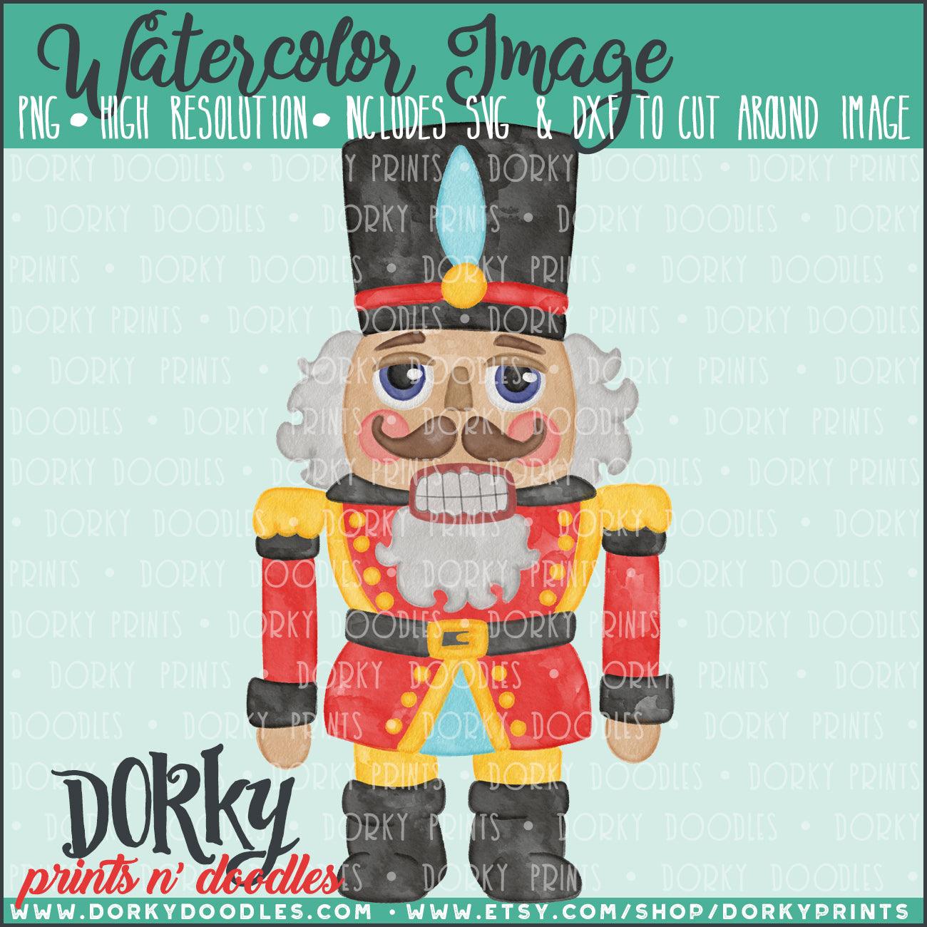 Nutcracker Watercolor PNG