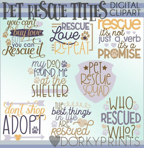 Pet Rescue Clipart