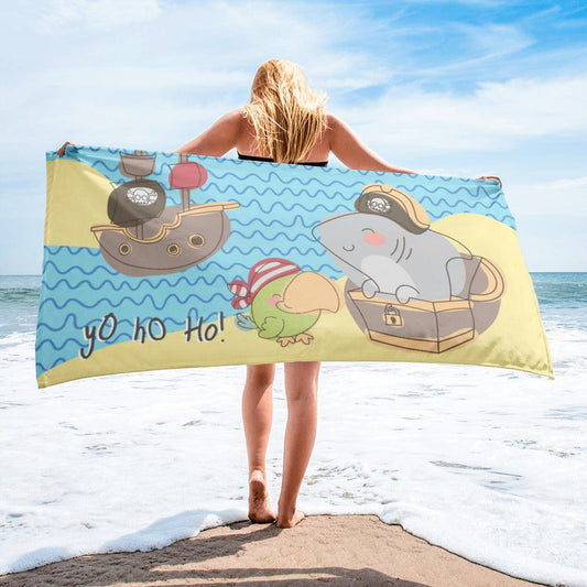 Pirate Treasure Beach Towel