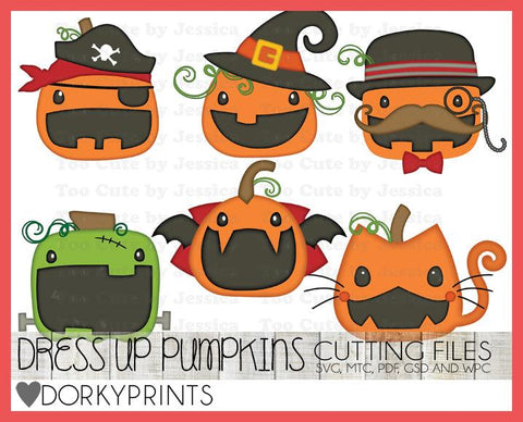 Pumpkin Costume Cuttable Files
