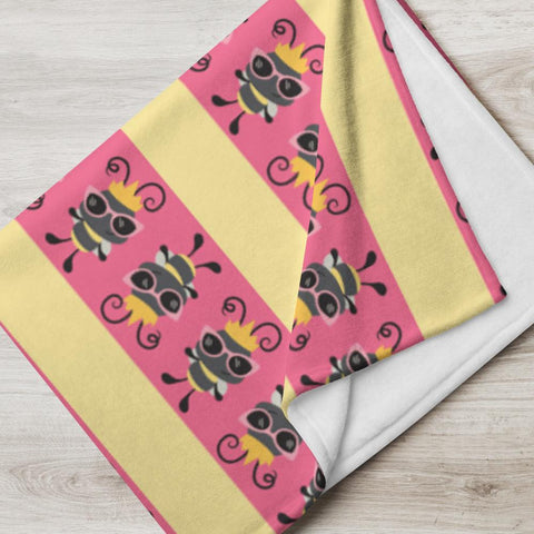 Queen Bee Throw Blanket