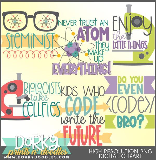 Science STEM School Clipart