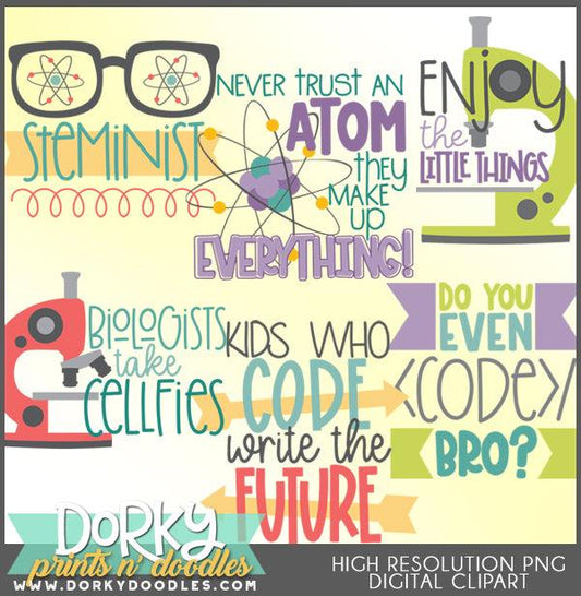 Science STEM School Clipart