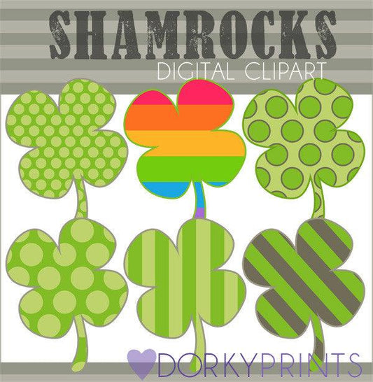 Shamrock Holiday Clipart